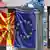 Nordmazedonien EU Flaggenverkauf