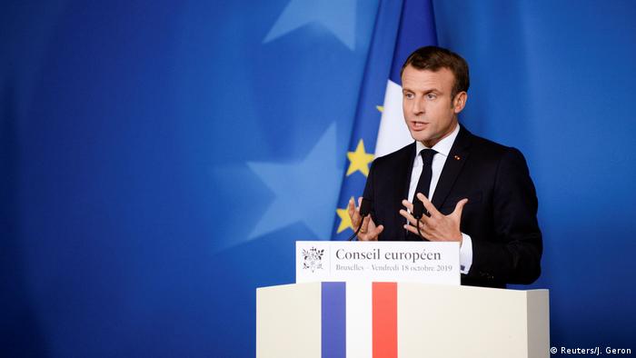 Brüssel | Zweiter Tag des EU Gipfel | Emmanuel Macron