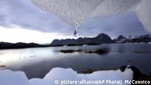 FILE - In an Aug, 16, 2005 file photo, an iceberg melts in Kulusuk, Greenland near the arctic circle. A new report finds permafrost in the Arctic is thawing faster than ever before. The annual report card released Tuesday, Dec. 12, 2017, also finds water is warming and sea ice is melting at the fastest pace in 1,500 years at the top of the world. (AP Photo/John McConnico, File) |