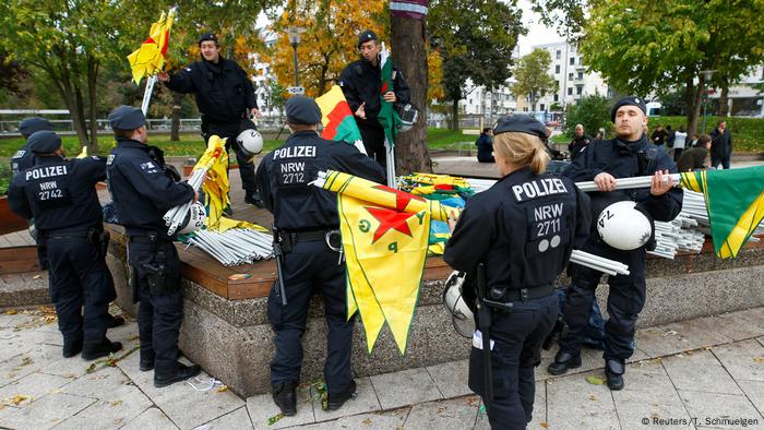 Friedlicher Protest Bei Kolner Kurden Demo Aktuell Europa Dw 19 10 19