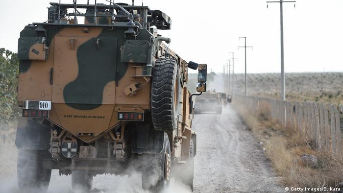 Syrien Krieg Grenze Türkei | Türkisches Militär in Ceylanpinar, Türkei