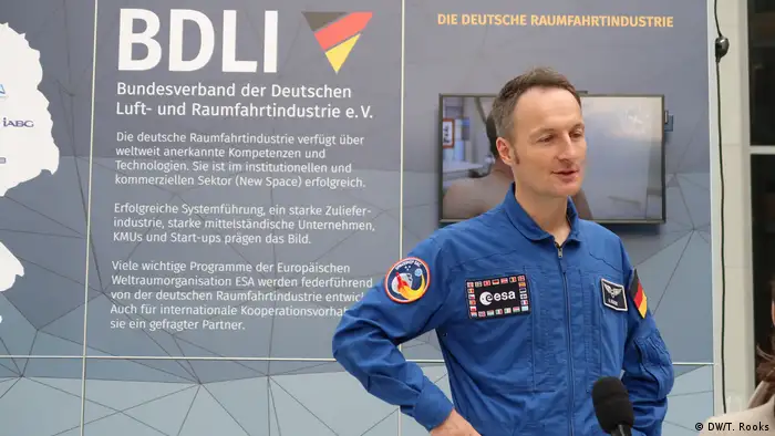 Deutschland Industrie macht sich für Weltraumbahnhof in Deutschland stark | Matthias Maurer
