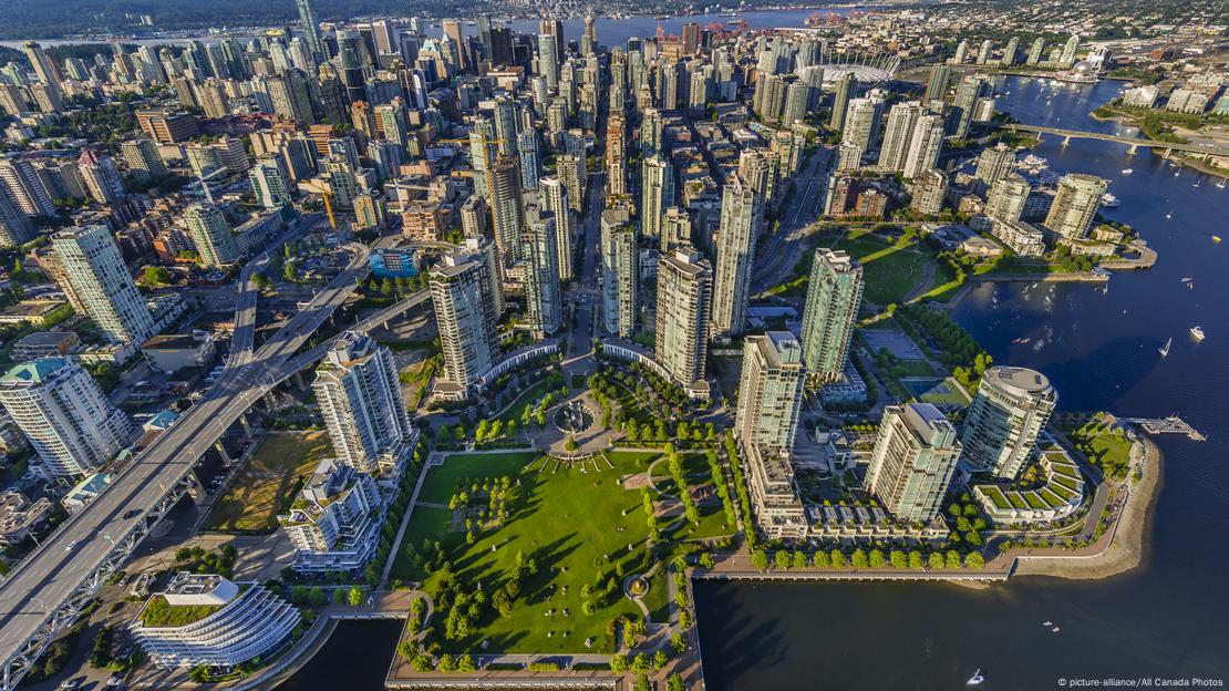Pamje ajrore e Parkut George Wainborn, Vancouver Pamje ajrore e Parkut George Wainborn, Vancouver