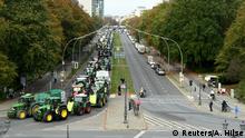 Farmers protest against the German agriculture policy in Berlin, Germany, October 22, 2019. REUTERS/Annegret Hilse