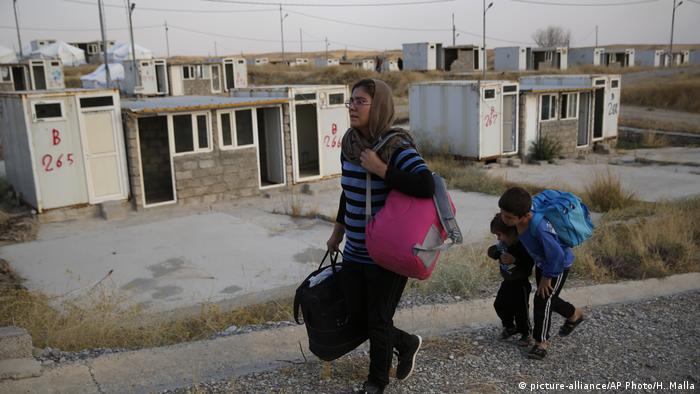 Irak Flüchtlinge aus Syrien nach Militäroffensive Türkei