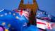 London Pro- und Anti-Brexit-Demonstranten vor Parlament London Pro- und Anti-Brexit-Demonstranten vor Parlament