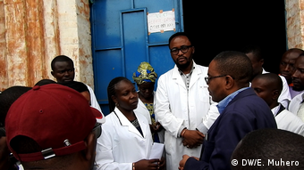 Visite médicale dans la prison de Bukavu (2019).