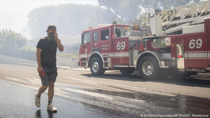 USA | Waldbrände in Kalifornien (picture-alliance/dpa/AP Photo/C. Monterrosa)