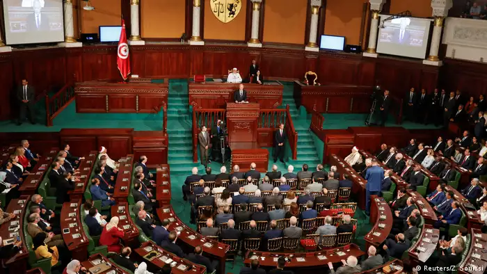 Tunesien Kais Saied, neu gewählter Präsident | Parlament in Tunis