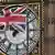 London Brexit / Flagge vor Uhr am Queen Elizabeth Tower