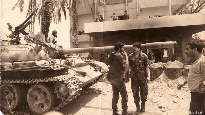 Ziad Saab hat im libanesischen Bürgerkrieg gekämpft - Libanon Anfang der 1980er