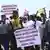Demonstration gegen Sanktionen in Simbabwe