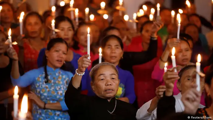 Vietnam Messe für 39 Tote aus dem LKW