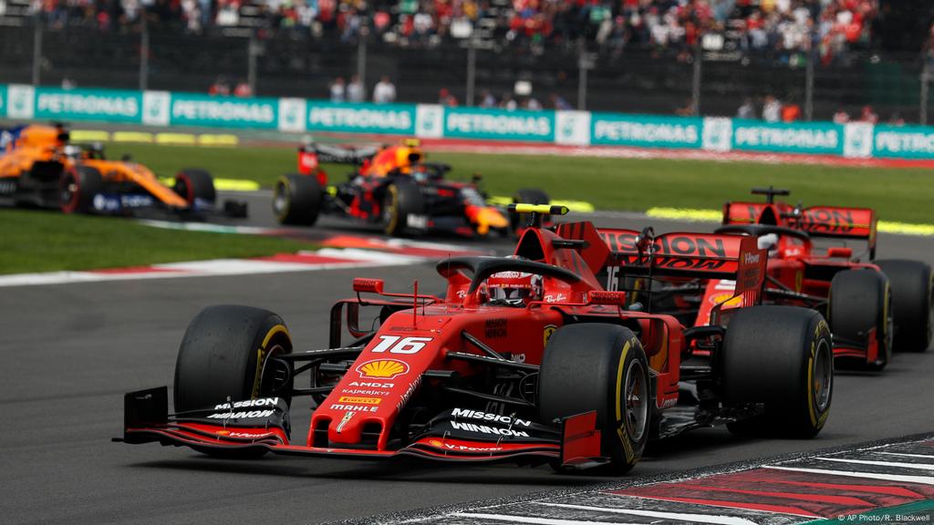 starting grid f1 mexico 2019