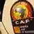 Një top gjigant si reklamë për Kupën e Afrikës që zhvillohet në Angolë.