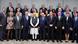Indian Prime Minister Narendra Modi with members of the European Union delegation Indian Prime Minister Narendra Modi with members of the European Union delegation