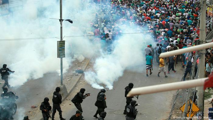 Nach der Wahl in Bolivien - Unruhen
