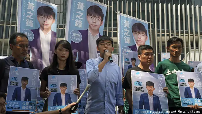 Hongkong Joshua Wong Kommunalwahl