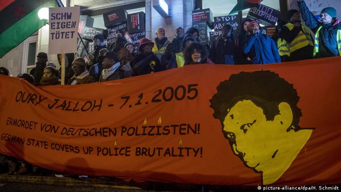 Demonstration in Dessau in January 2019