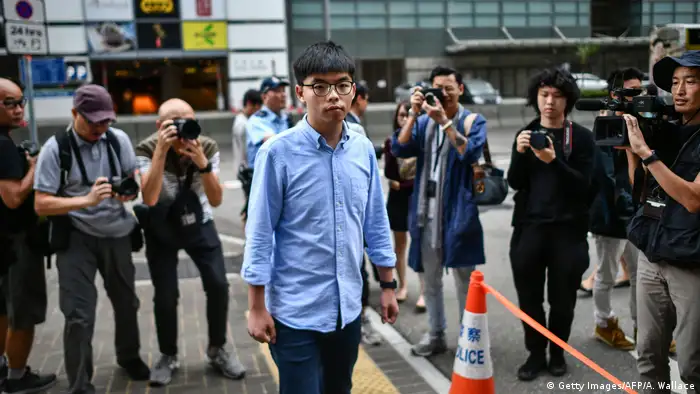 Hongkong Joshua Wong Kommunalwahl (Getty Images/AFP/A. Wallace)