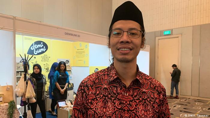 Indonesien Eco-Islam-Konferenz in Jakarta | Mujtaba Hamidi, Executive Director, Wahid institute (DW/A. Tauqeer)