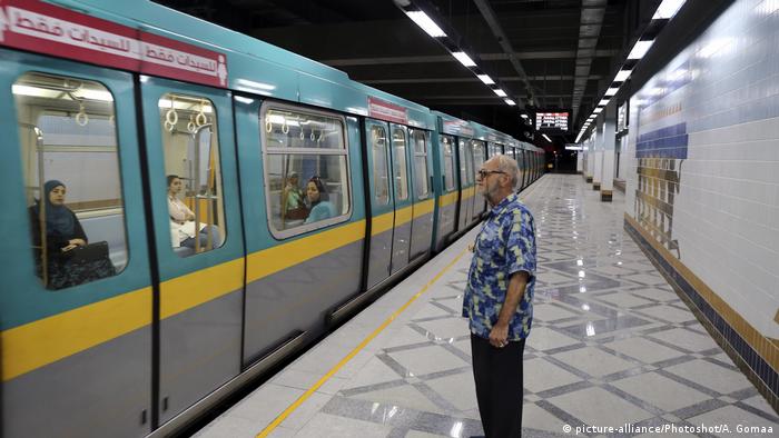 Ägypten Kairo Eröffnung größte U-Bahn-Station