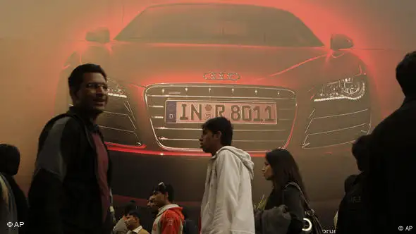 Indien Auto EXPO in Neu Delhi 2010 Flash-Galerie Audi