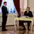 Генеральний секретар НАТО Єнс Столтенберг і президент України Володимир Зеленський