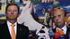 Westerwelle with his Yemeni counterpart Abubakr Abdallah Al Kirbi before a mural portraying the president, Ali Abdullah Saleh Westerwelle with his Yemeni counterpart Abubakr Abdallah Al Kirbi before a mural portraying the president, Ali Abdullah Saleh