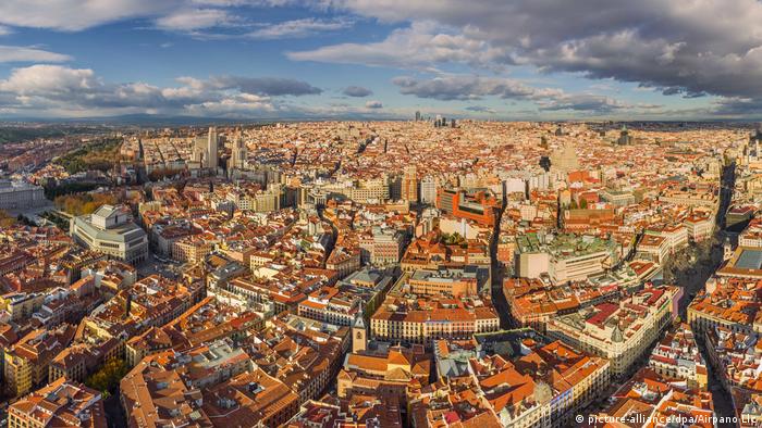 Spanien Stadtansicht von Madrid