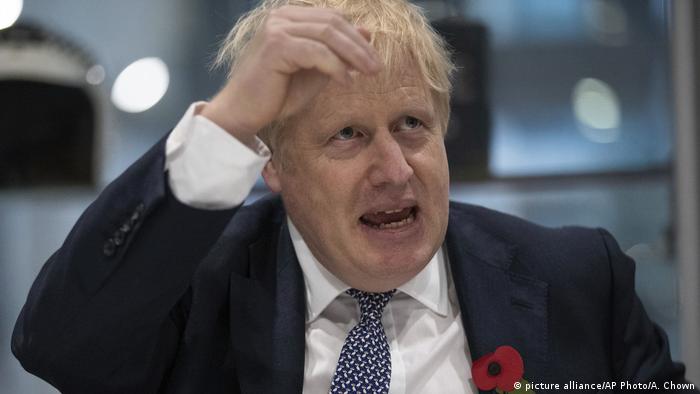 Großbritannien Brexit l Wahlkampfauftakt - Premierminister Boris Johnson