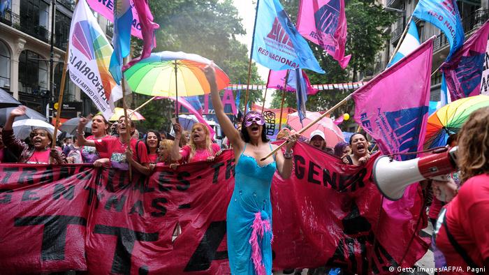 Una imagen de archivo del Orgullo LGBTI de Buenos Aires