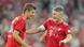Thomas Müller and Bastian Schweinsteiger Thomas Müller and Bastian Schweinsteiger