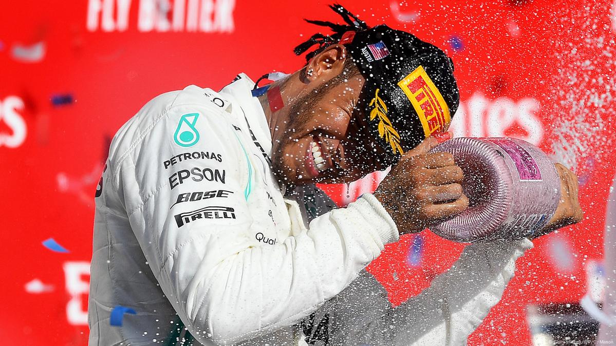 Lewis Hamilton wins F1 world championship title for sixth time