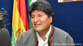 Bolivien Präsident Evo Morales