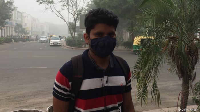 Indien Luftverschmutzung in Delhi