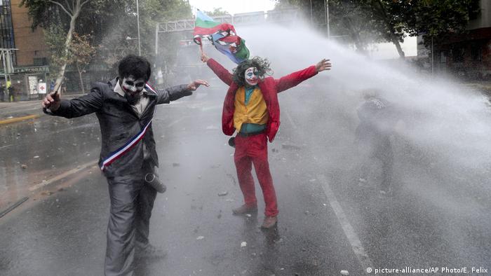 Chile Proteste (picture-alliance/AP Photo/E. Felix)