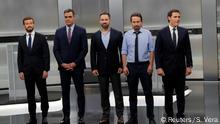 España: sin ganadores en las encuestas tras debate electoral televisado