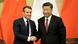 China Treffen Emmanuel Macron und Xi Jinping China Treffen Emmanuel Macron und Xi Jinping