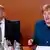 Finance Minister Olaf Scholz and Chancellor Angela Merkel