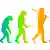 Evolution des Menschen, Sequenz, Symbolbild für Abfolge der Entwicklungsschritte, Beziehungen Mensch Affe, Evolutionstheorie