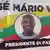 Poster des scheidenden Präsidenten von Guinea-Bissau José Mário Vaz