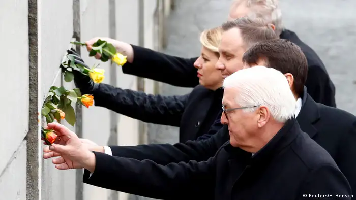 Deutschland Gedenkfeier zum Mauerfall in Berlin - Steinmeier dankt Osteuropäern