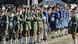 March of Bavarian rifle clubs in costume March of Bavarian rifle clubs in costume