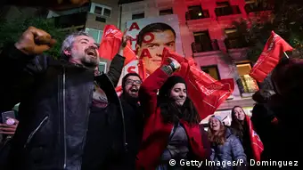 Spanien Parlamentsswahlen PSOE Parteizentrale