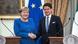 Italien Treffen Angela Merkel und Giuseppe Conte Italien Treffen Angela Merkel und Giuseppe Conte
