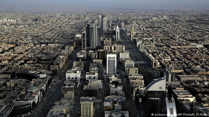 Saudi Arabien Riad Stadtansicht Luftaufnahme