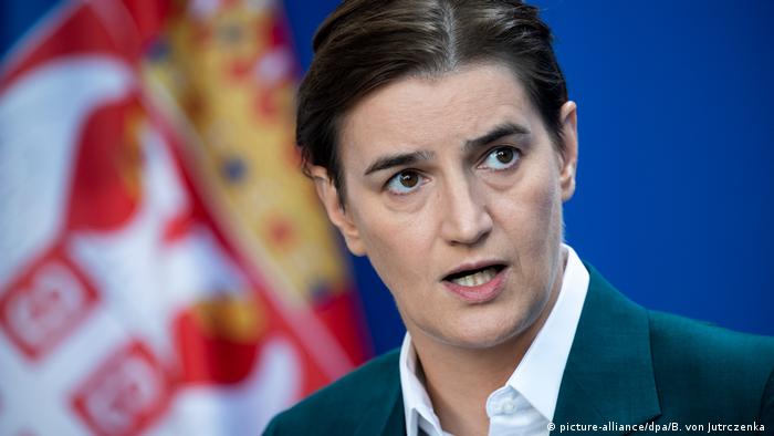 Deutschland Serbien Ana Brnabic zu Gast bei Merkel