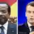 A side-by-side photo of Cameroon's President Paul Biya and French President Emmanuel Macron