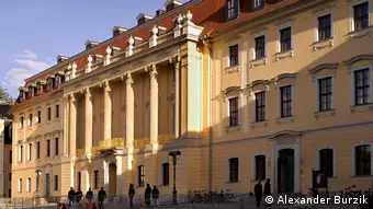 Gebäude der Musikhochschule Franz Liszt in Weimar